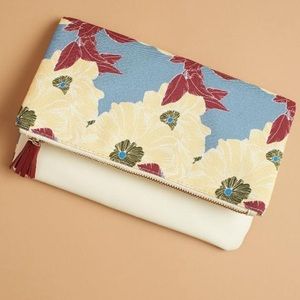 🆕 Rachel Pally Reversible White Clutch